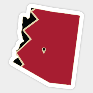 Arizona Baseball Sticker